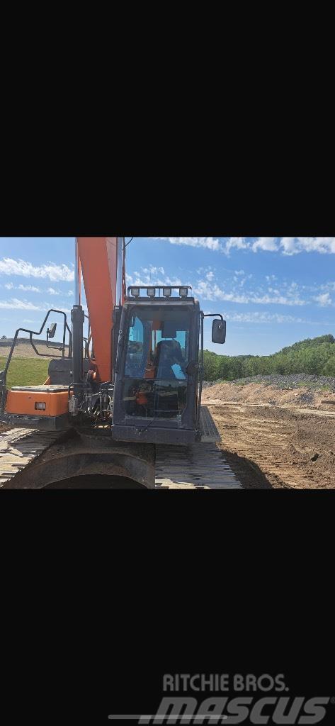 Doosan Dx225-5 Excavadoras sobre orugas