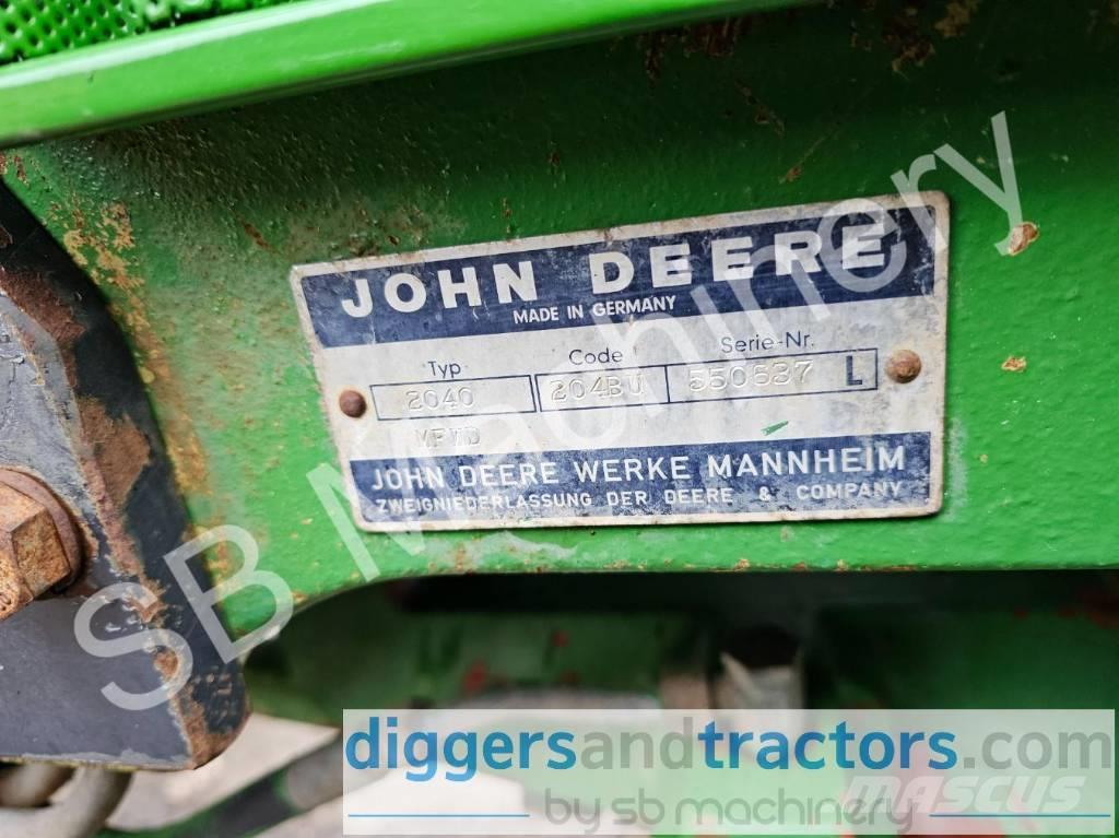 John Deere 2040 Tractores