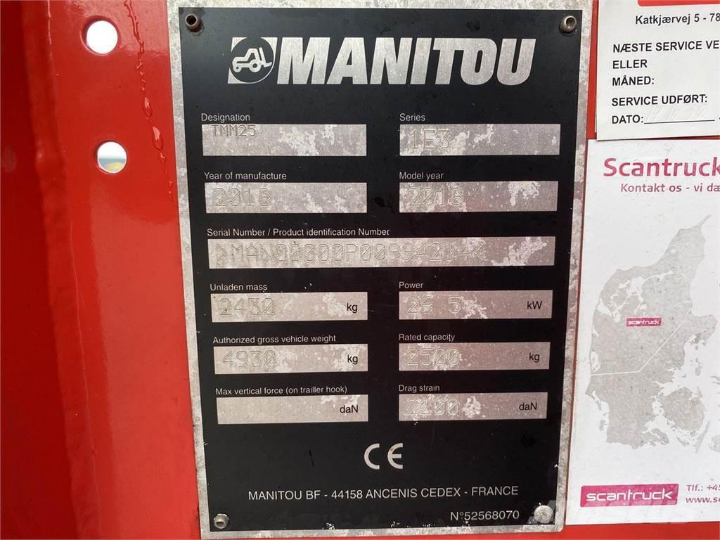 Manitou TMM25 Horquillas elevadoras para camión