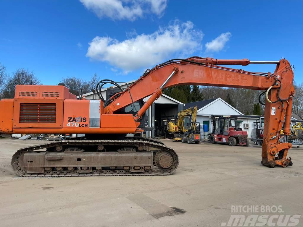 Hitachi ZX470 Excavadoras sobre orugas