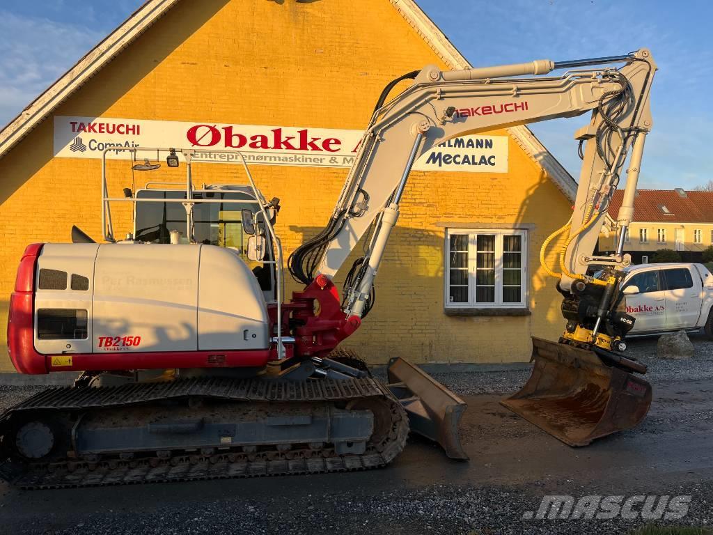 Takeuchi TB 2150 Excavadoras sobre orugas