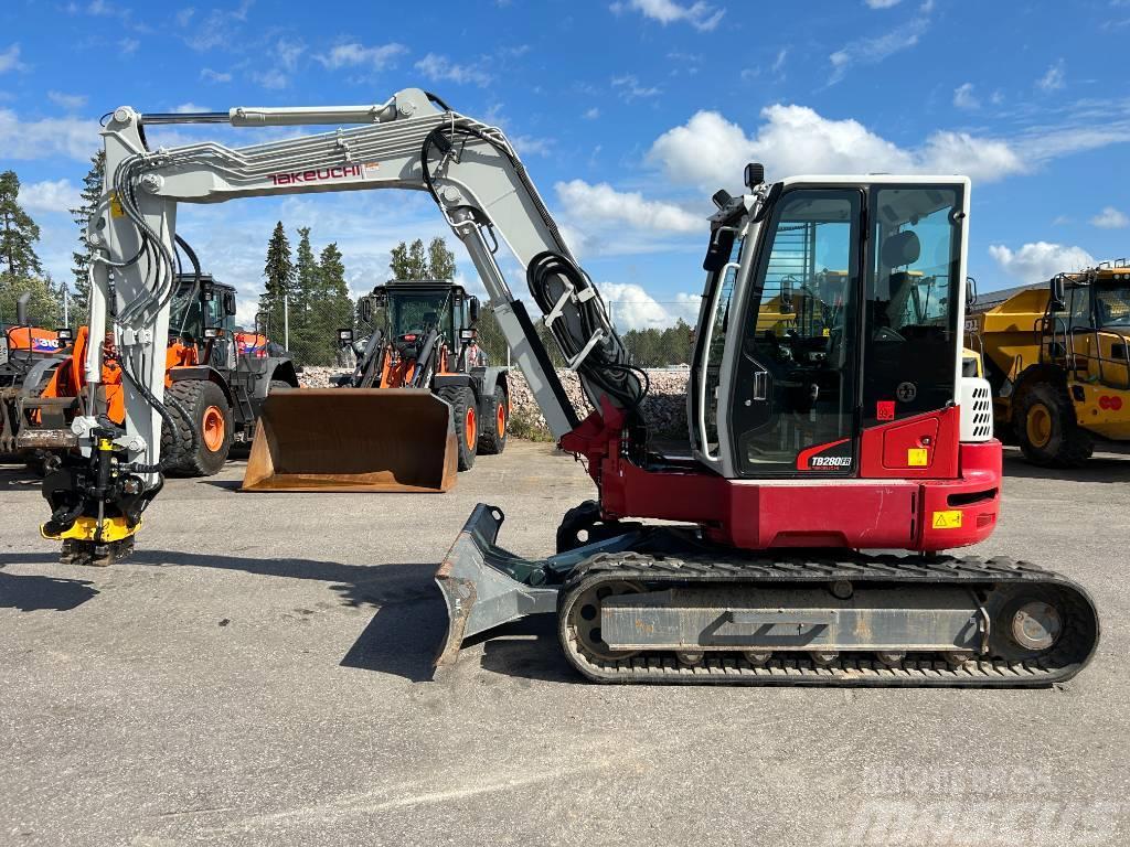 Takeuchi TB280FR Excavadoras 7t - 12t