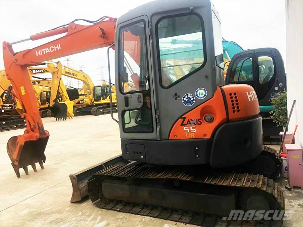 Hitachi ZX55 Excavadoras sobre orugas