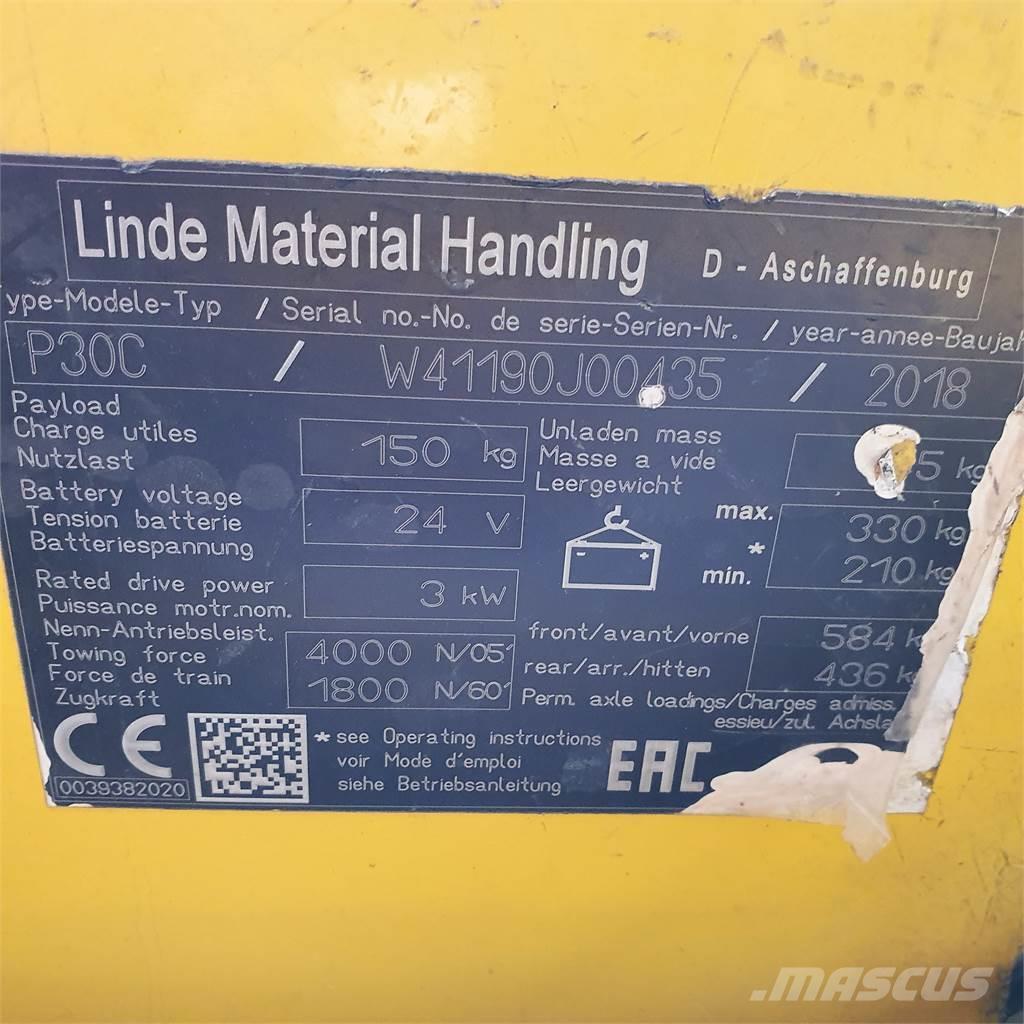 Linde P30C Camiones con grúa