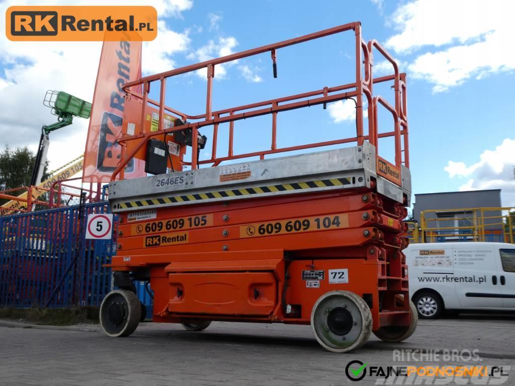 JLG 2646 ES Plataformas tijera