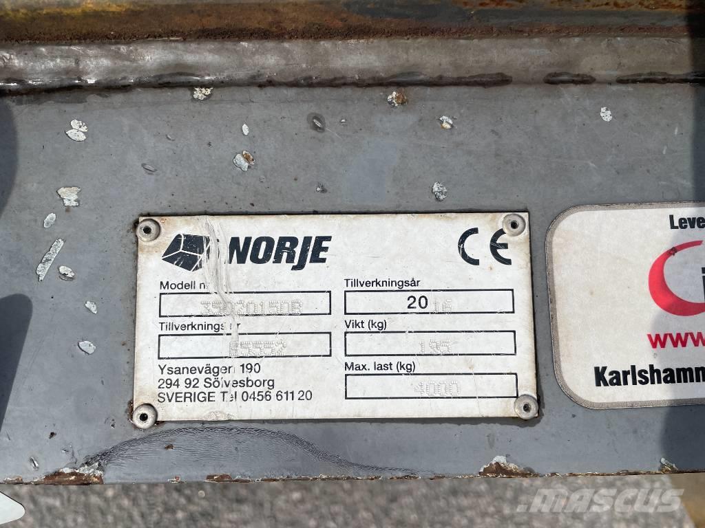 Norje hydrauliska pallgafflar 4000kg Horquillas