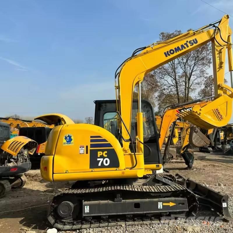 Komatsu PC 70 Excavadoras sobre orugas