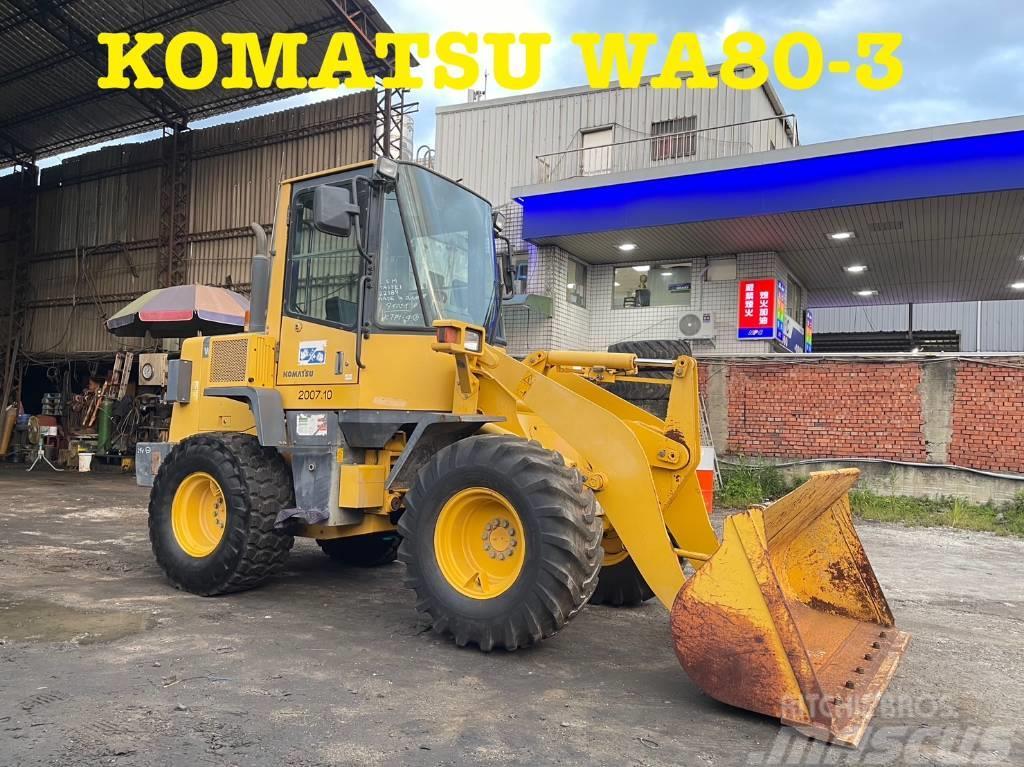 Komatsu WA80-3 Cargadoras sobre ruedas