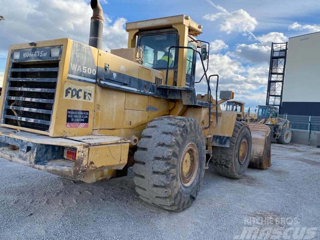 Komatsu WA500-1 Cargadoras sobre ruedas