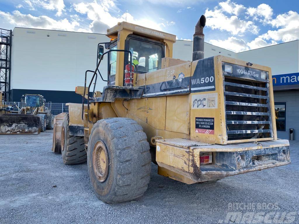 Komatsu WA500-1 Cargadoras sobre ruedas