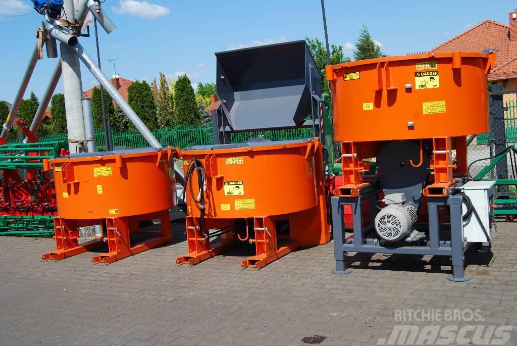 Michalak Betoniarka ciągnikowa 1200l-1800l WOM/PTO mixer Mezcladoras de cemento y hormigón