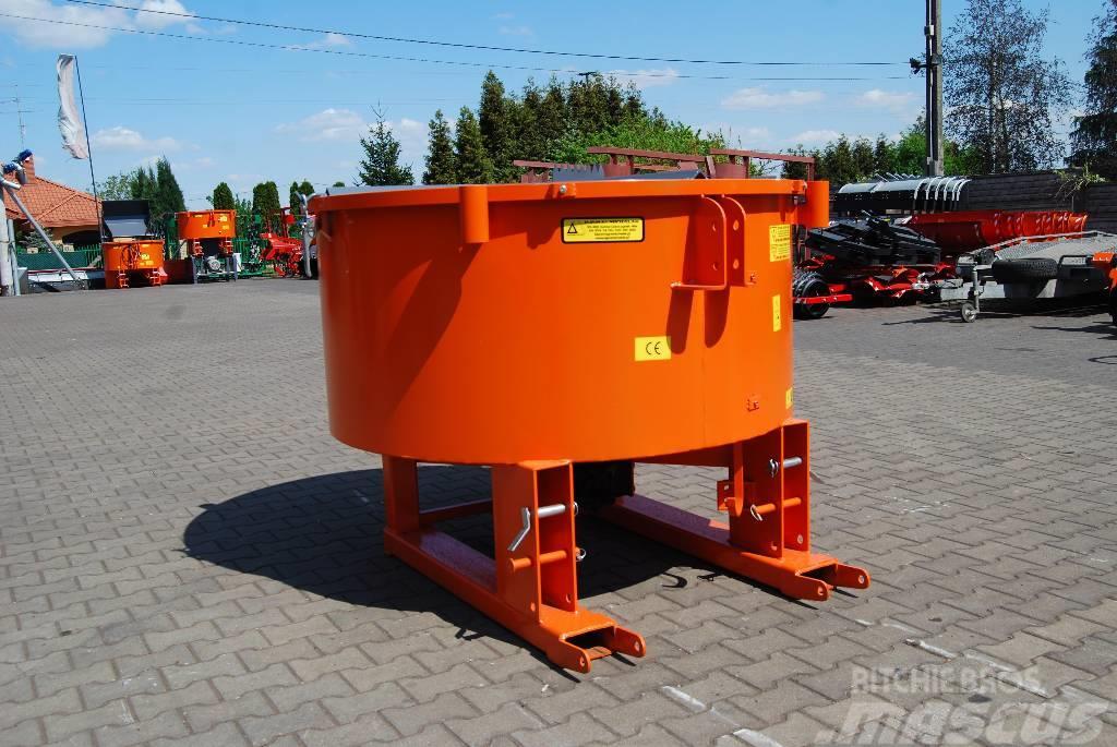 Michalak Betoniarka ciągnikowa 1200l-1800l WOM/PTO mixer Mezcladoras de cemento y hormigón