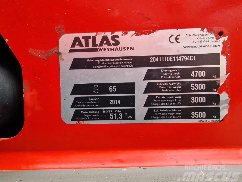 Atlas AR 65 Cargadoras sobre ruedas