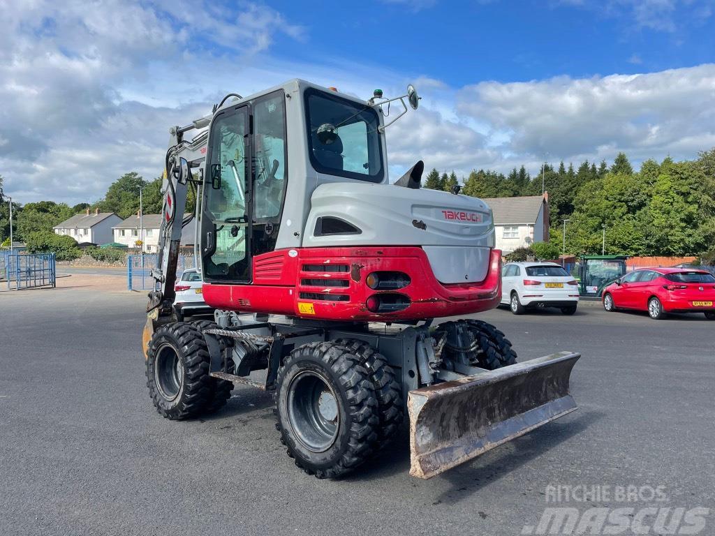 Takeuchi TB295W Excavadoras de ruedas