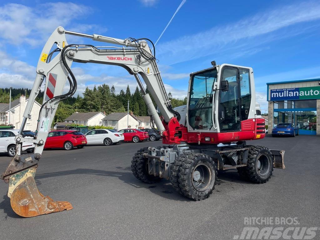 Takeuchi TB295W Excavadoras de ruedas