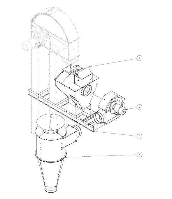  Aspiration PPA60 Equipos para limpieza del grano