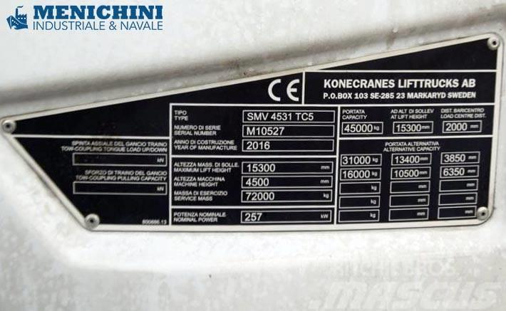 SMV KONECRANES 4531TC5 Montacargas para contenedores