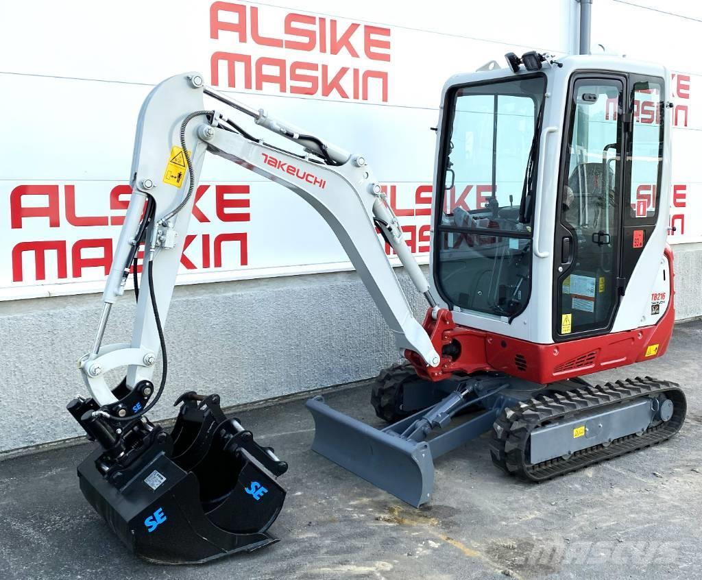 Takeuchi TB216 Miniexcavadoras