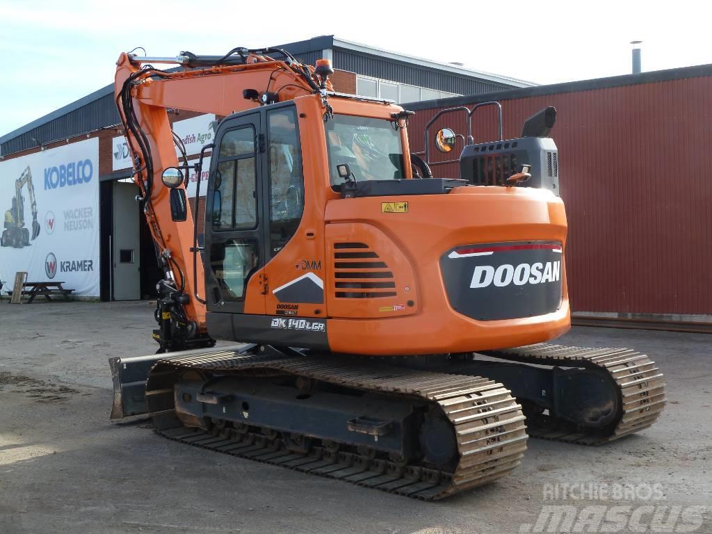 Doosan DX140LCR-7 Excavadoras sobre orugas