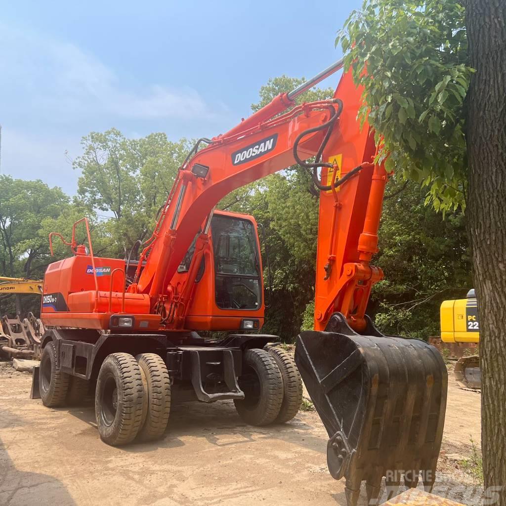 Doosan 150W Excavadoras de ruedas