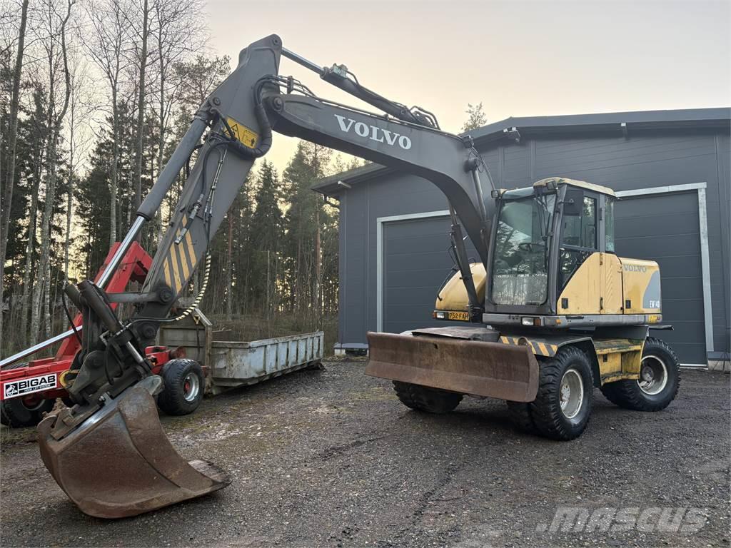 Volvo EW140 Excavadoras de ruedas