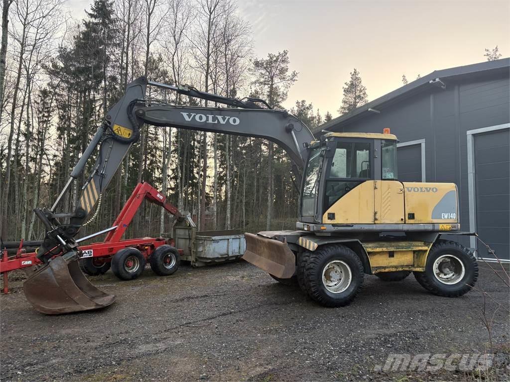 Volvo EW140 Excavadoras de ruedas