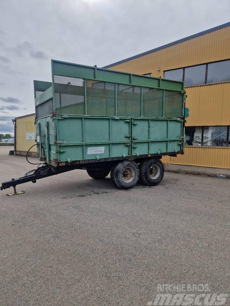 Metsjö Spannmålskärra 14T Carros de trasladar grano