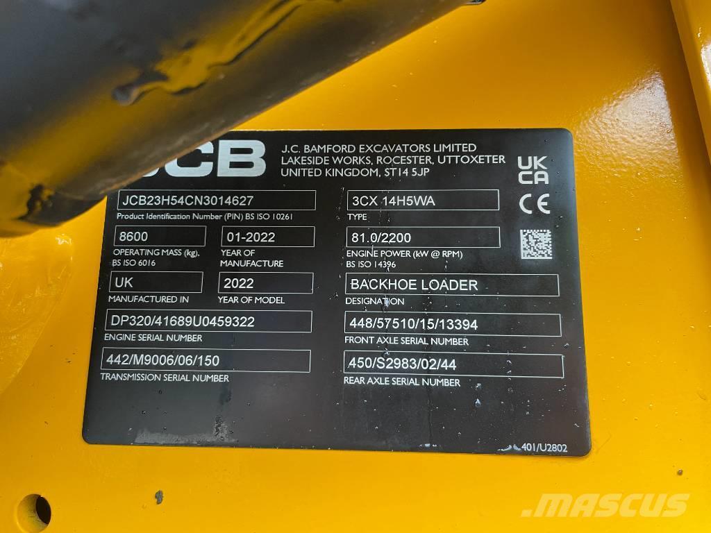 JCB 3 CX Retrocargadoras