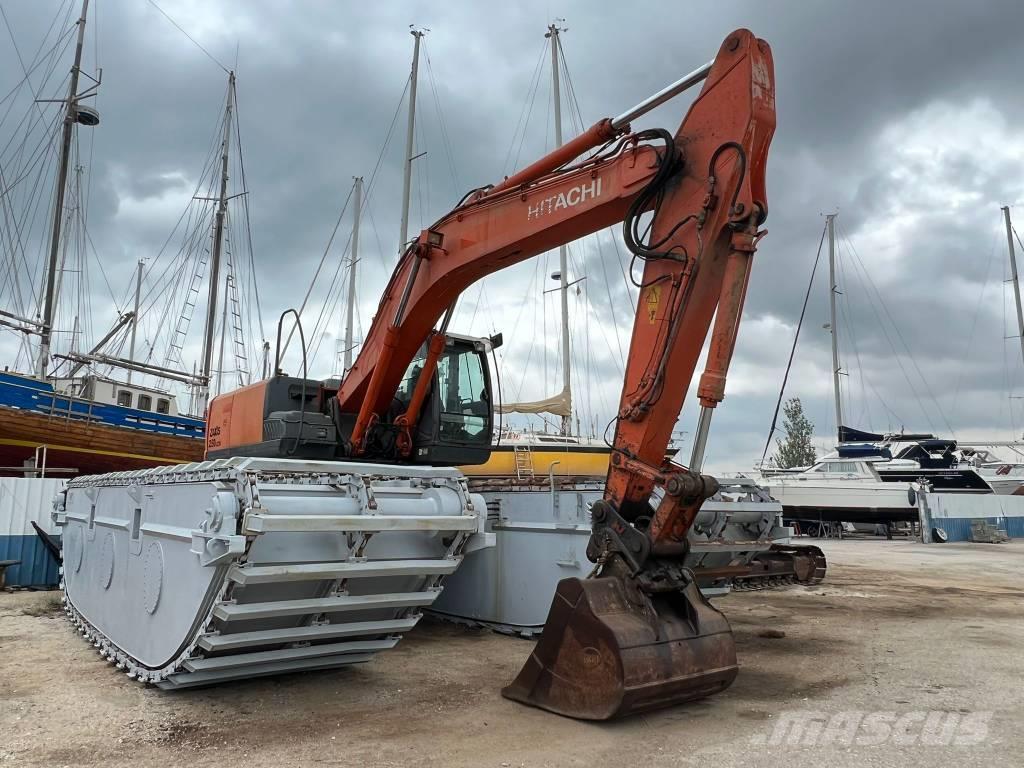  Amphibious Excavateur Hitachi 250 Long Reach 250 Excavadoras anfibio