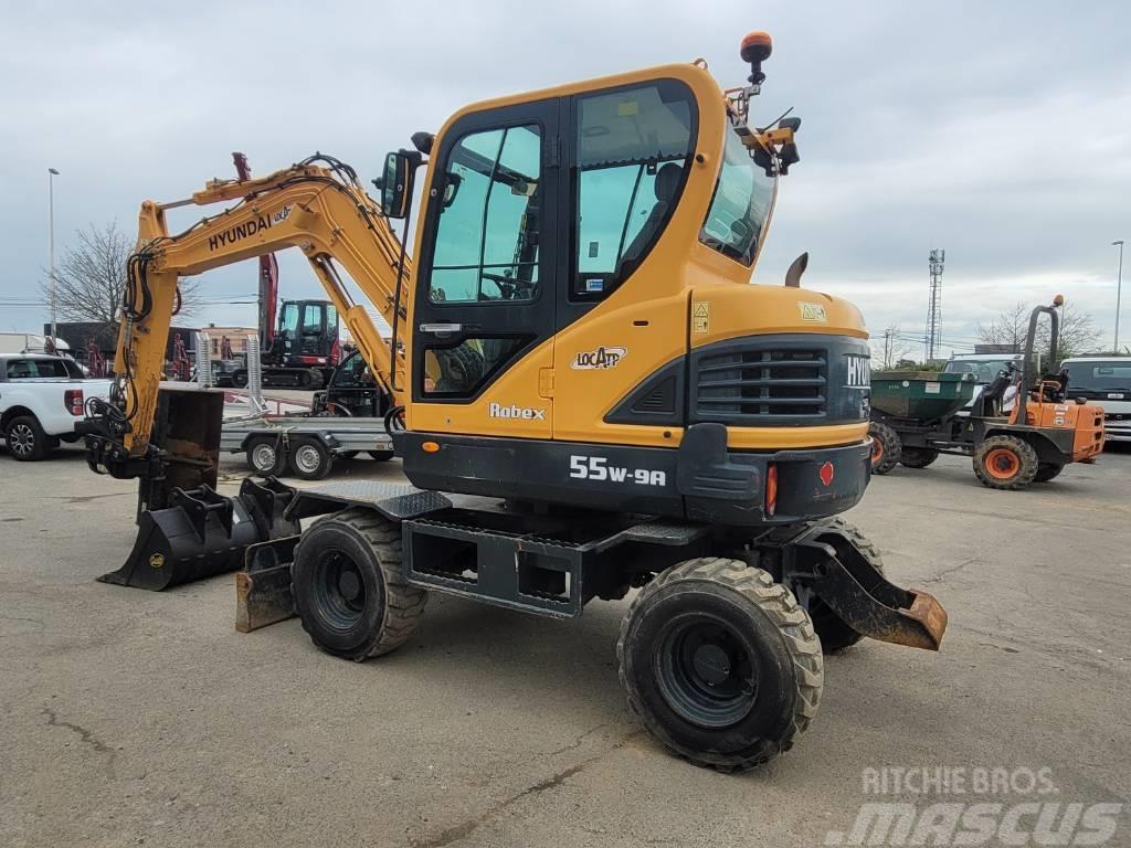 Hyundai ROBEX 55W9 Excavadoras de ruedas