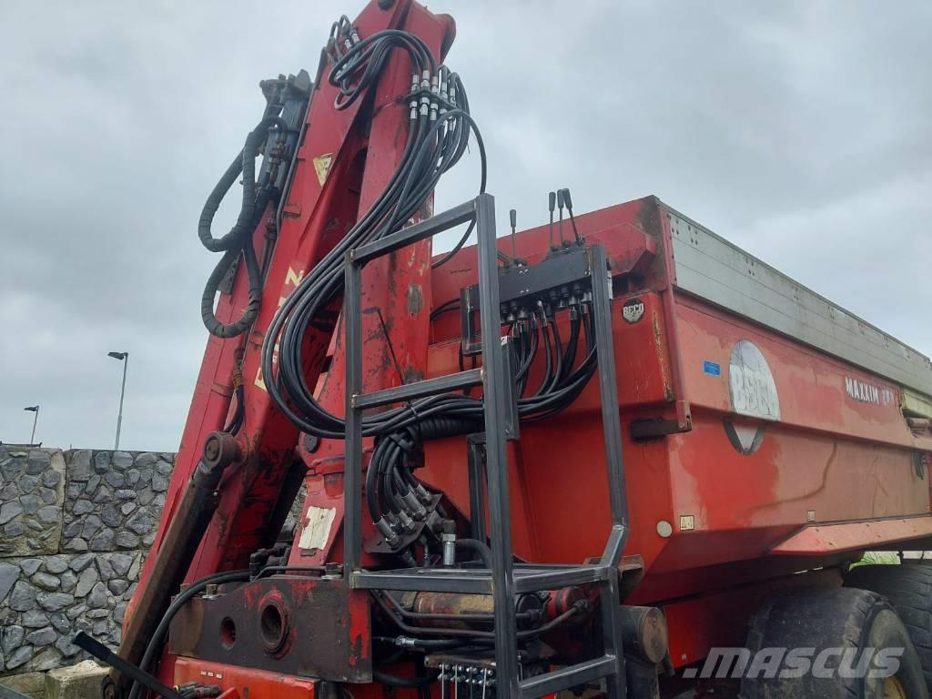 Beco maxxim 180 Remolques con caja de volteo