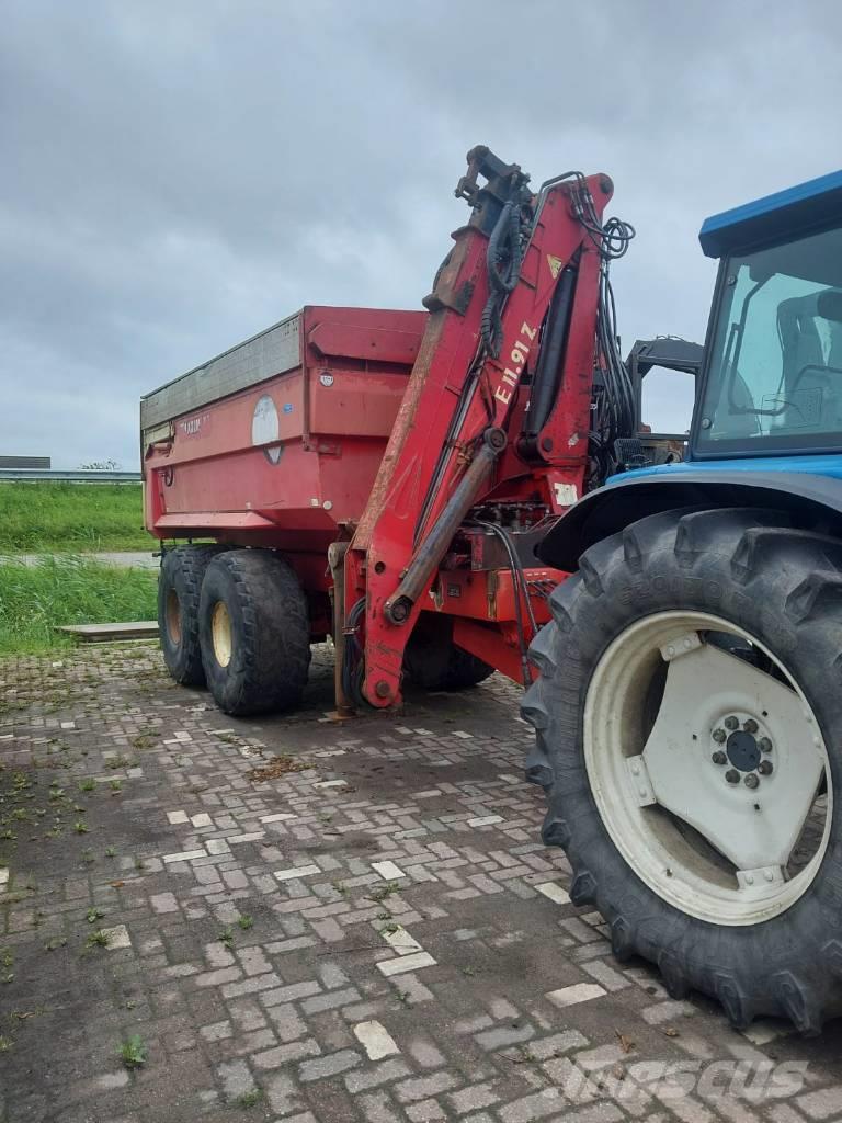 Beco maxxim 180 Remolques con caja de volteo