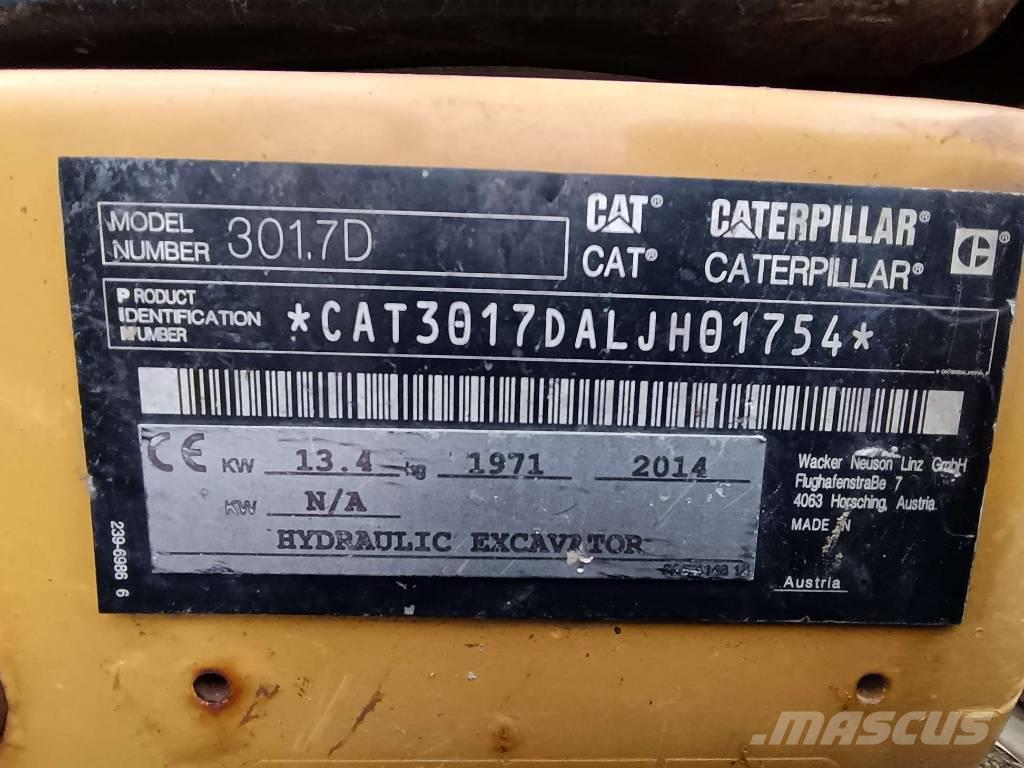 CAT 301.7D Miniexcavadoras