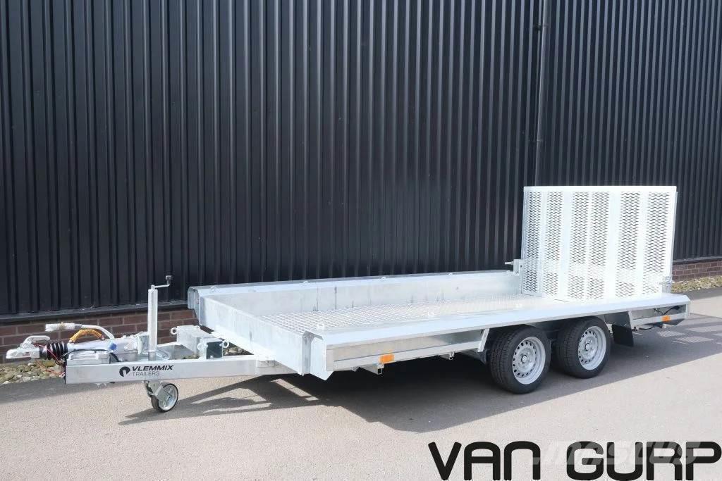  Vlemmix Machinetransporter 3500KG 400*180 2X AS 18 Remolques de cama baja