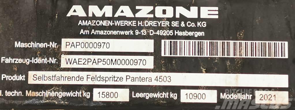 Amazone Pantera 4503 Pulverizadores autopropulsados