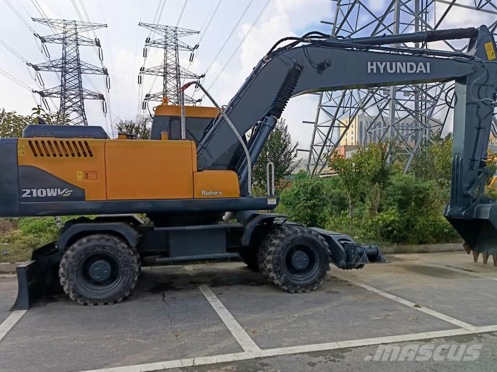 Hyundai R210W Excavadoras de ruedas