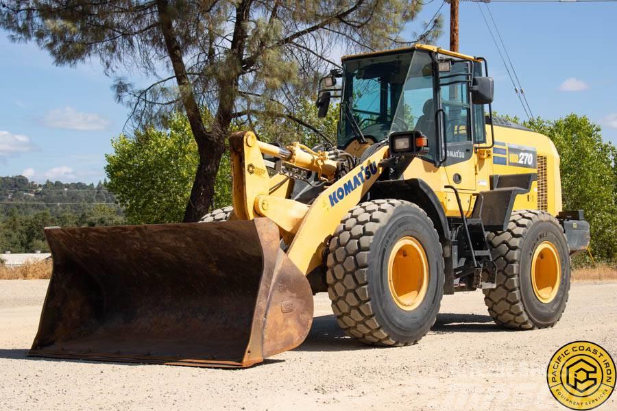 Komatsu WA 270 Cargadoras sobre ruedas