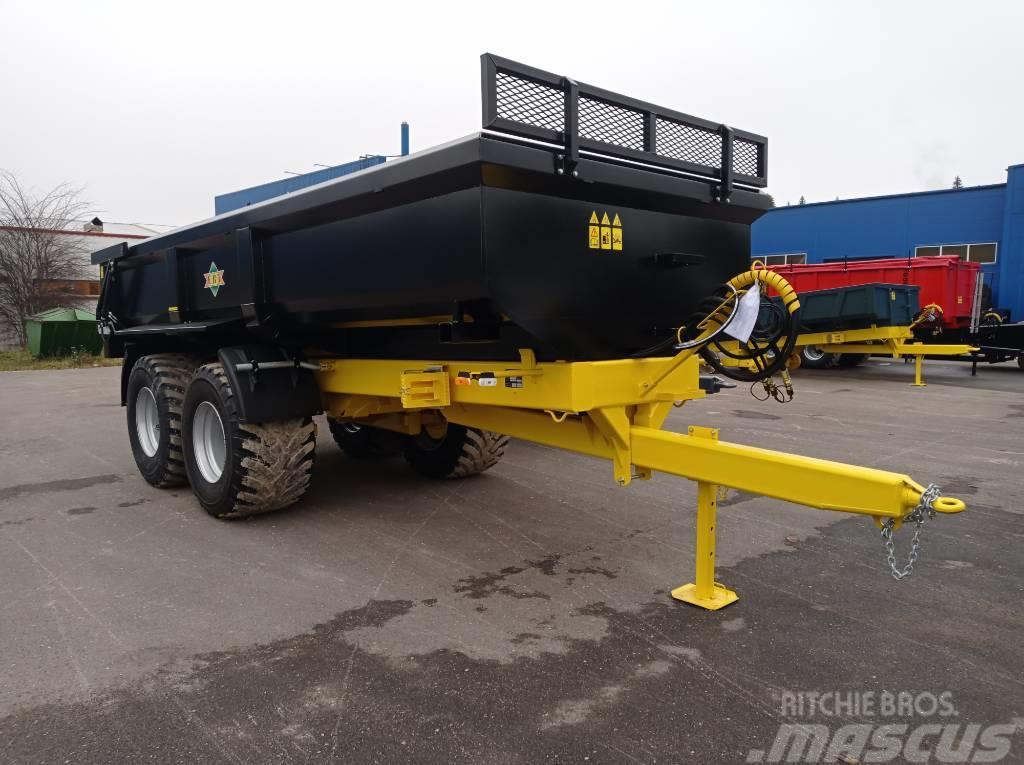 ERT E18 Dumper Remolques con caja de volteo