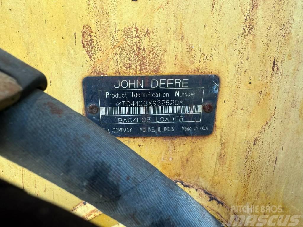 DEERE 410G Retrocargadoras