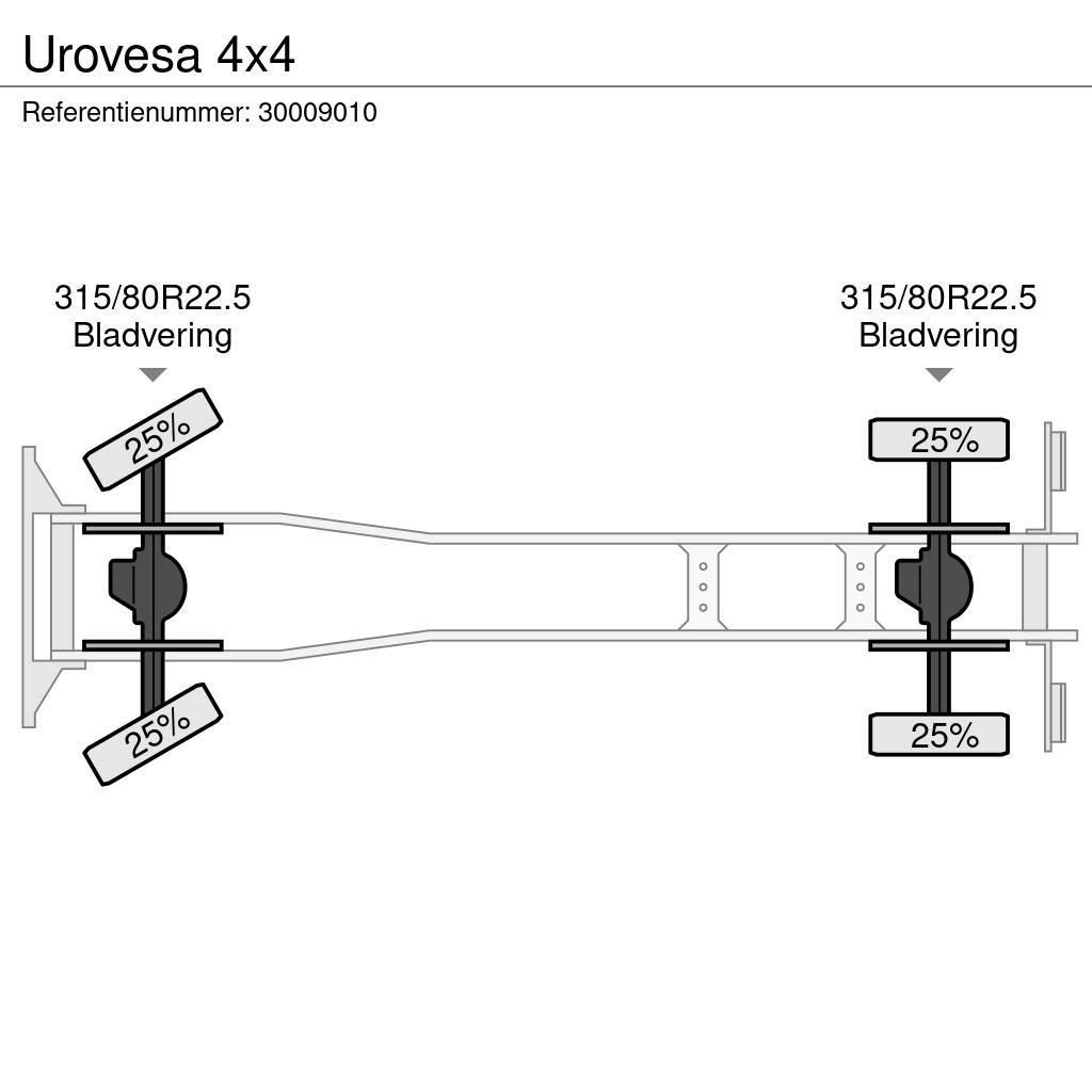  Urovesa 4x4 Camiones grúa