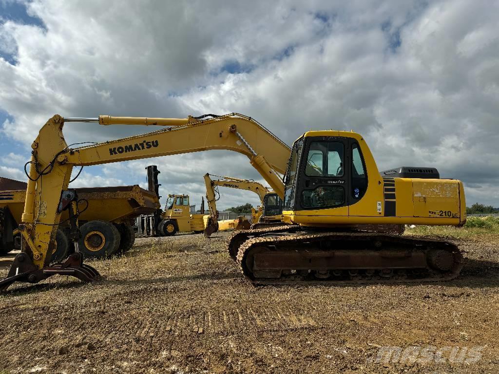 Komatsu PC210LC-6 Excavadoras sobre orugas