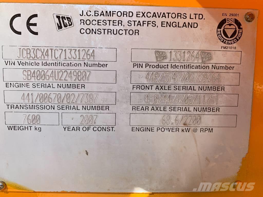 JCB 3 CX Excavadoras de ruedas