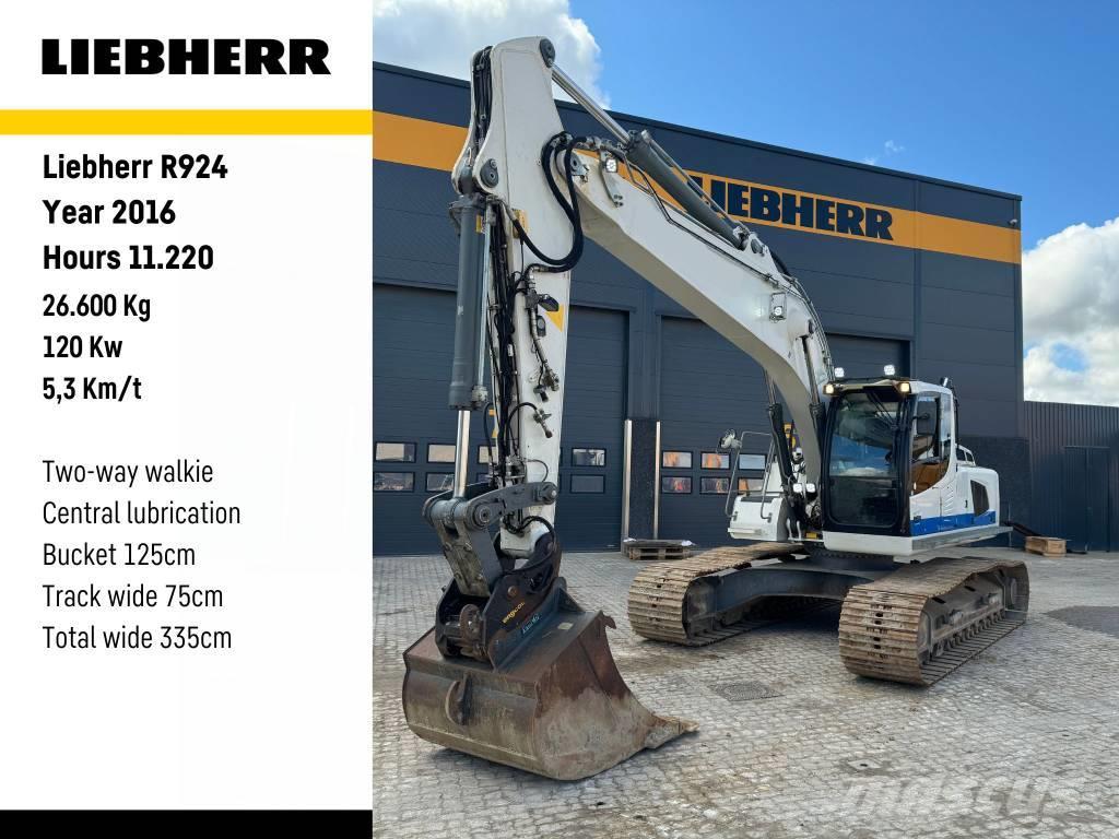 Liebherr R 924 Excavadoras sobre orugas