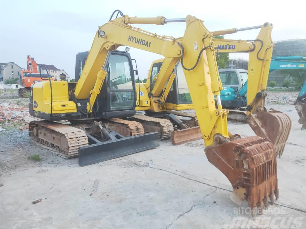 Hyundai R80-7 Excavadoras sobre orugas