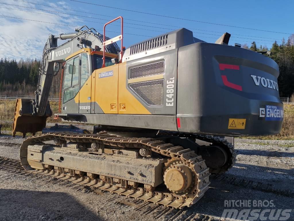 Volvo EC480EL, UTHYRES Excavadoras sobre orugas