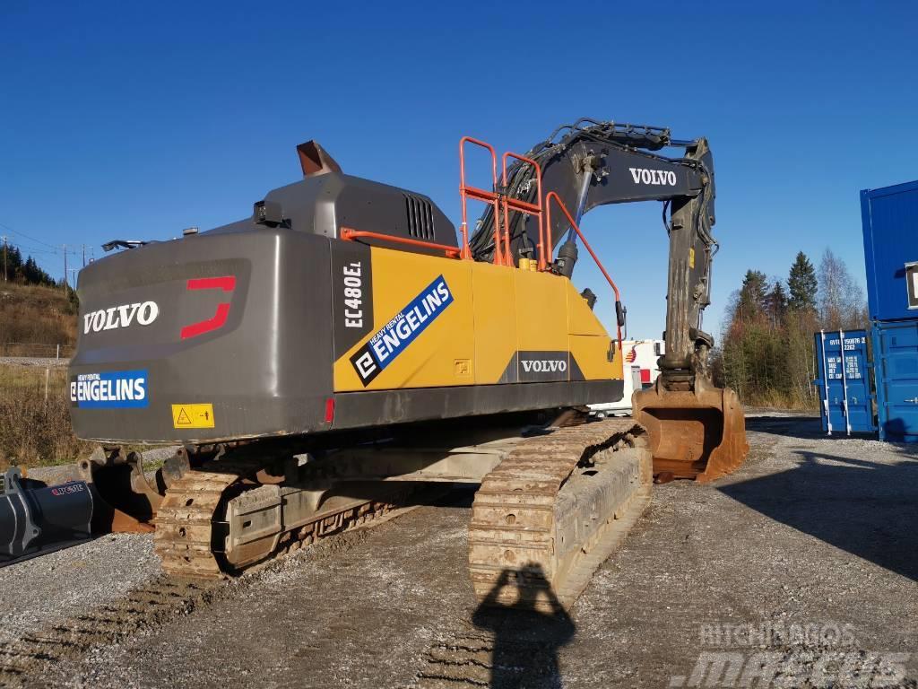 Volvo EC480EL, UTHYRES Excavadoras sobre orugas