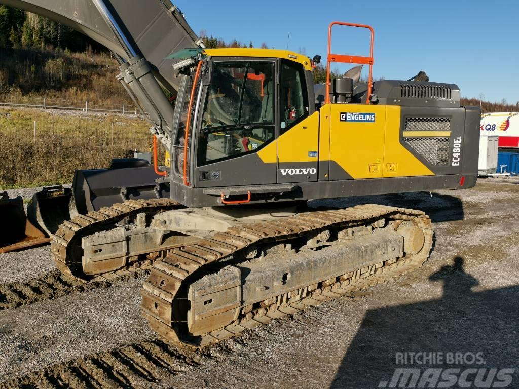 Volvo EC480EL, UTHYRES Excavadoras sobre orugas