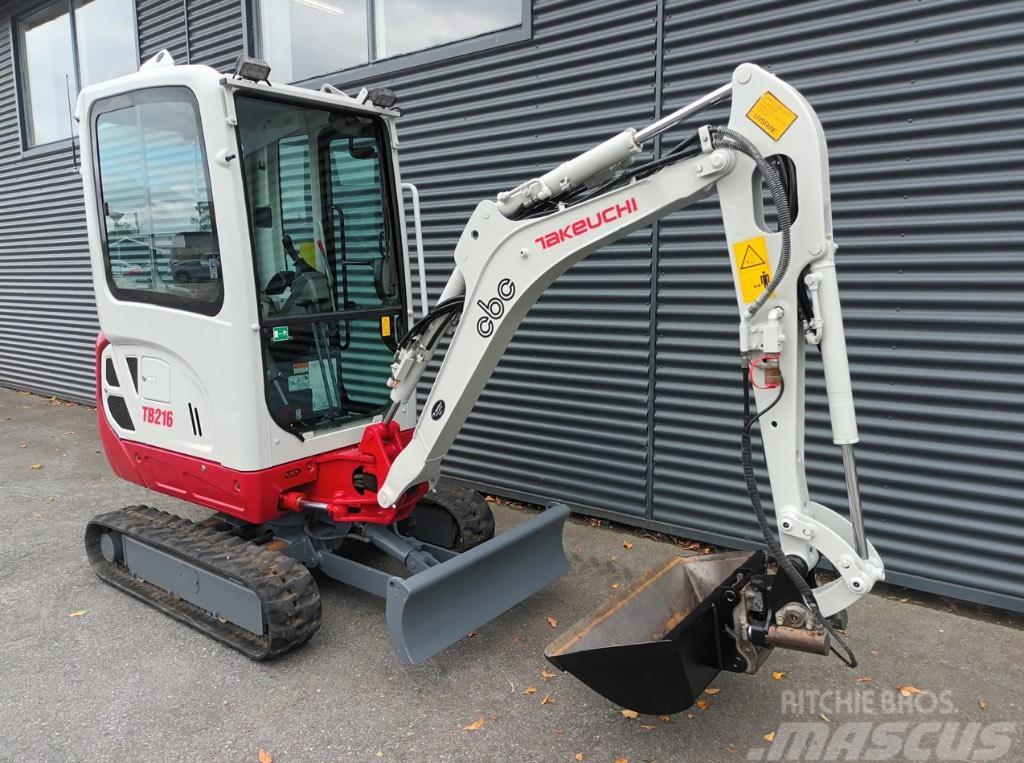 Takeuchi TB 216 Miniexcavadoras