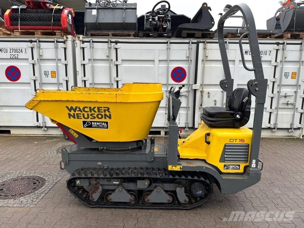 Wacker Neuson DT15 Camiones de volteo sobre orugas