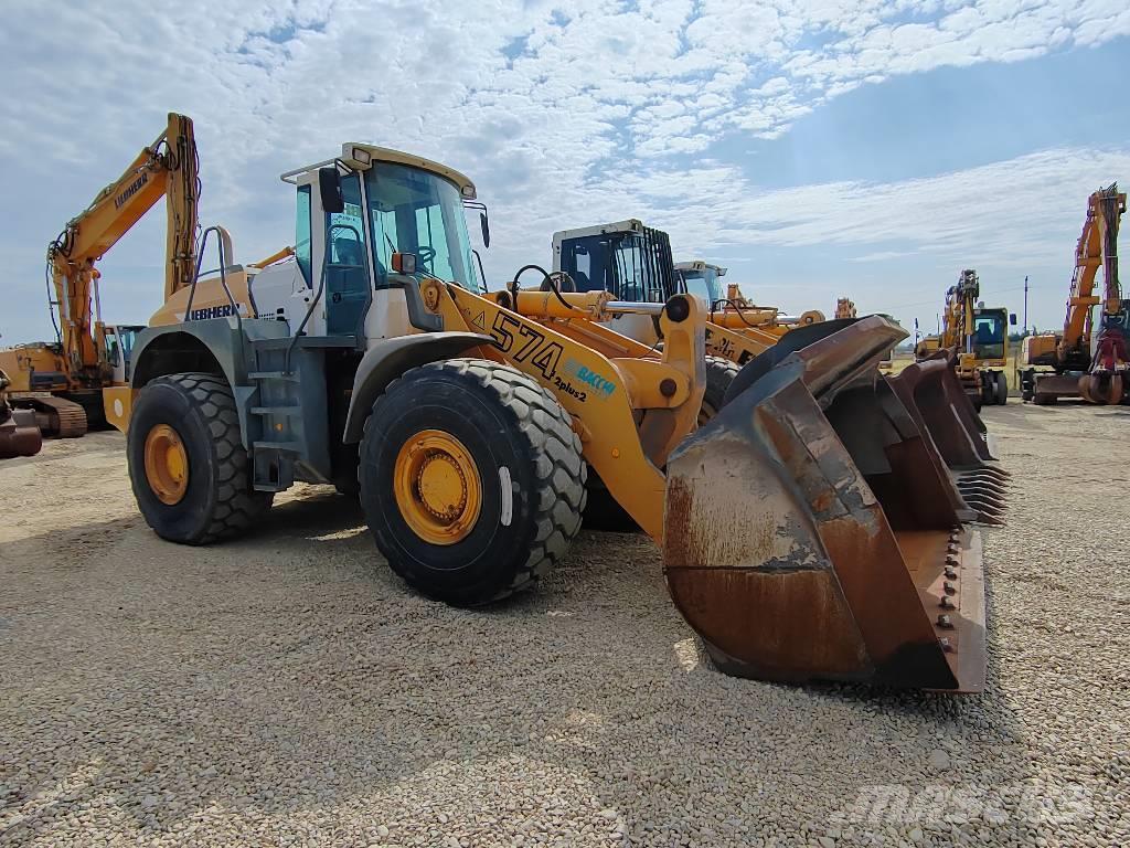 Liebherr 574 Cargadoras sobre ruedas